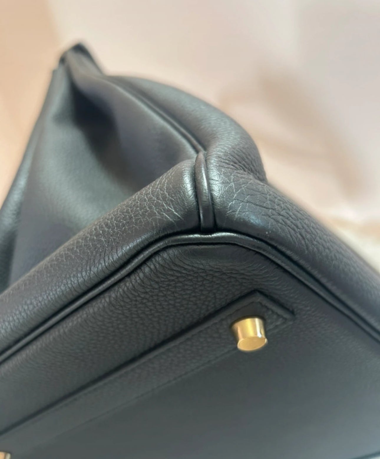 Birkin 40 Noir Goldhardware