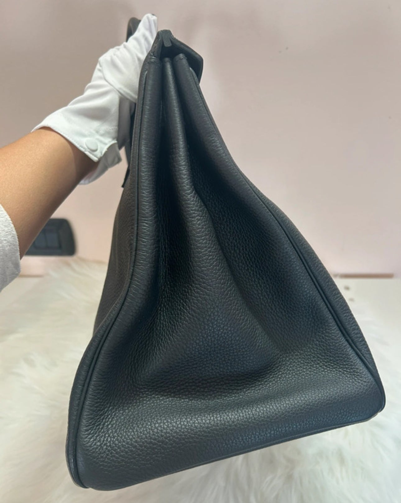 Birkin 40 Noir Goldhardware