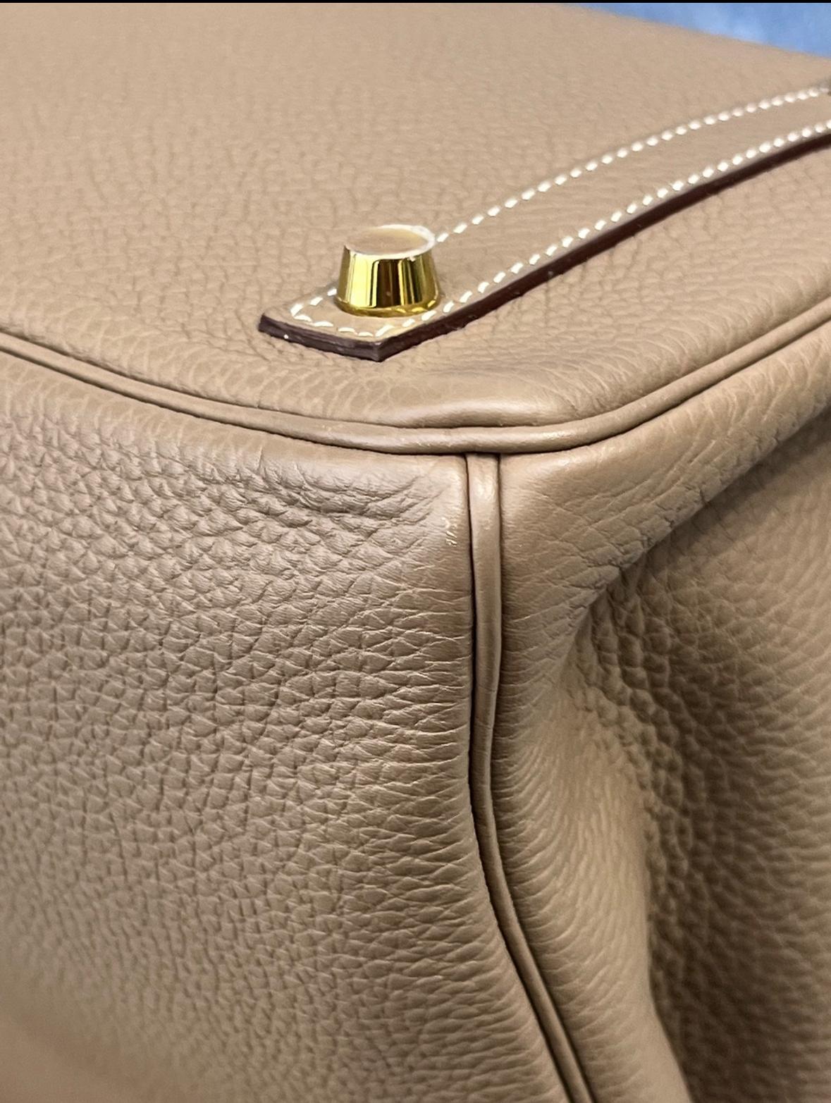 Hermès Birkin 30 Etoupe – Gold Hardware