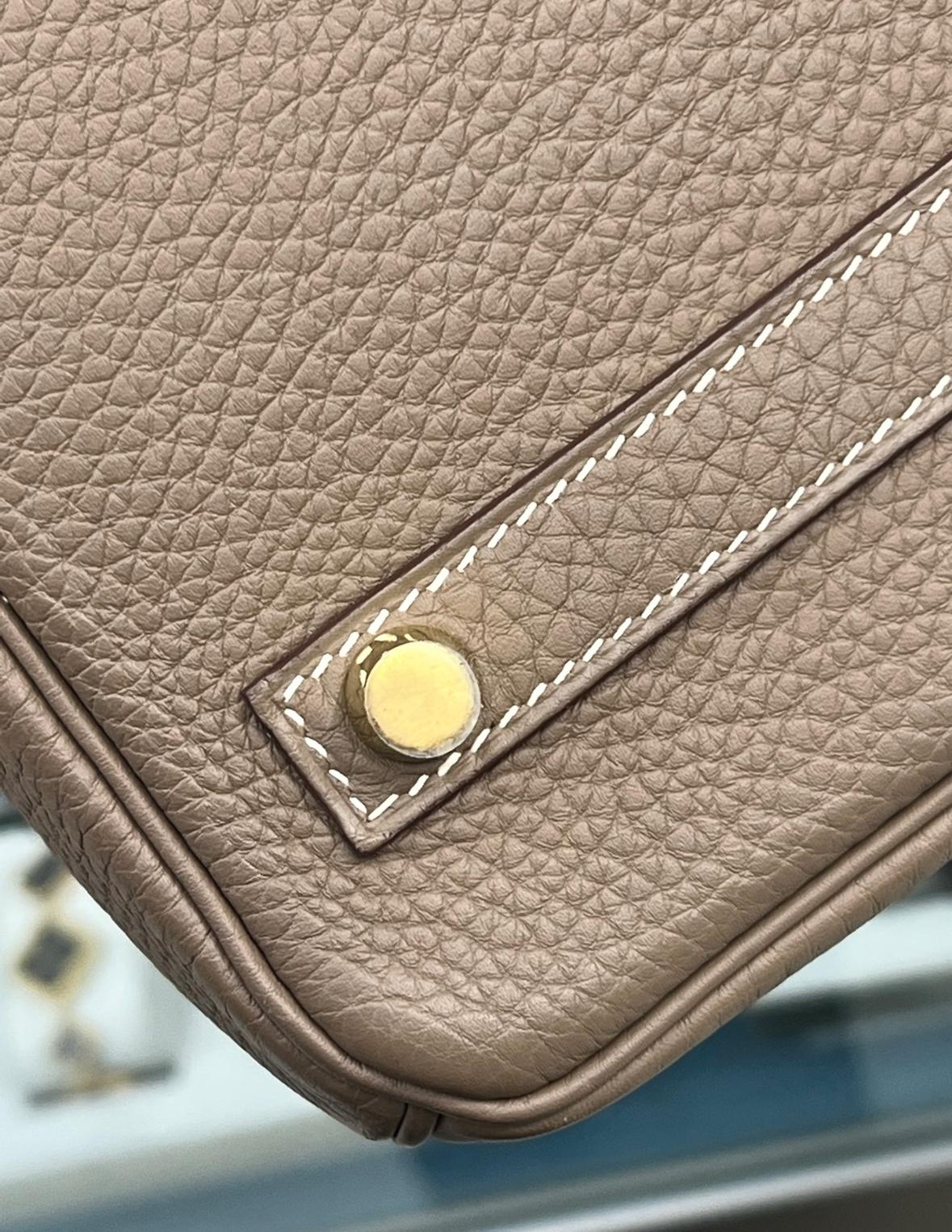 Hermès Birkin 30 Etoupe – Gold Hardware