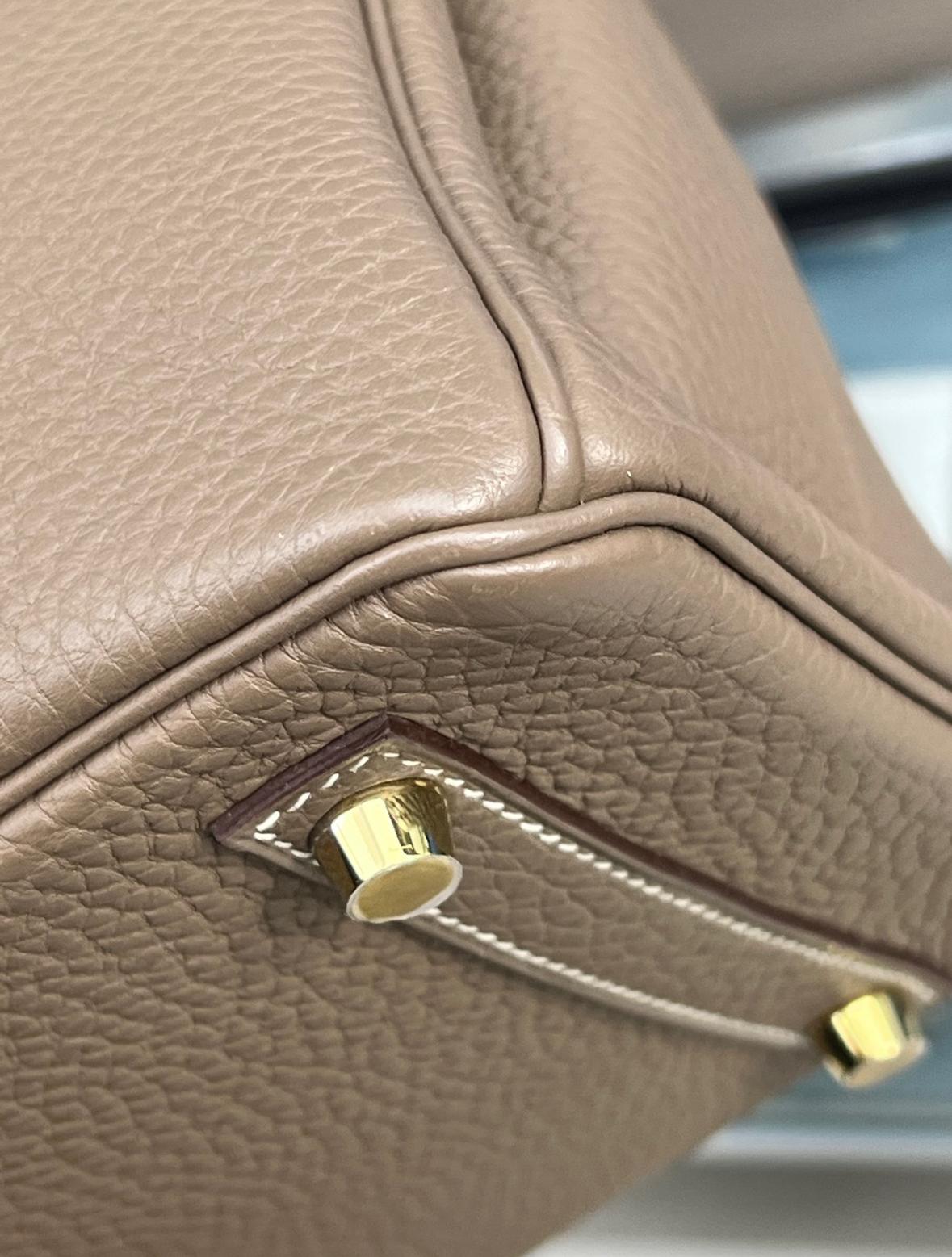 Hermès Birkin 30 Etoupe – Gold Hardware