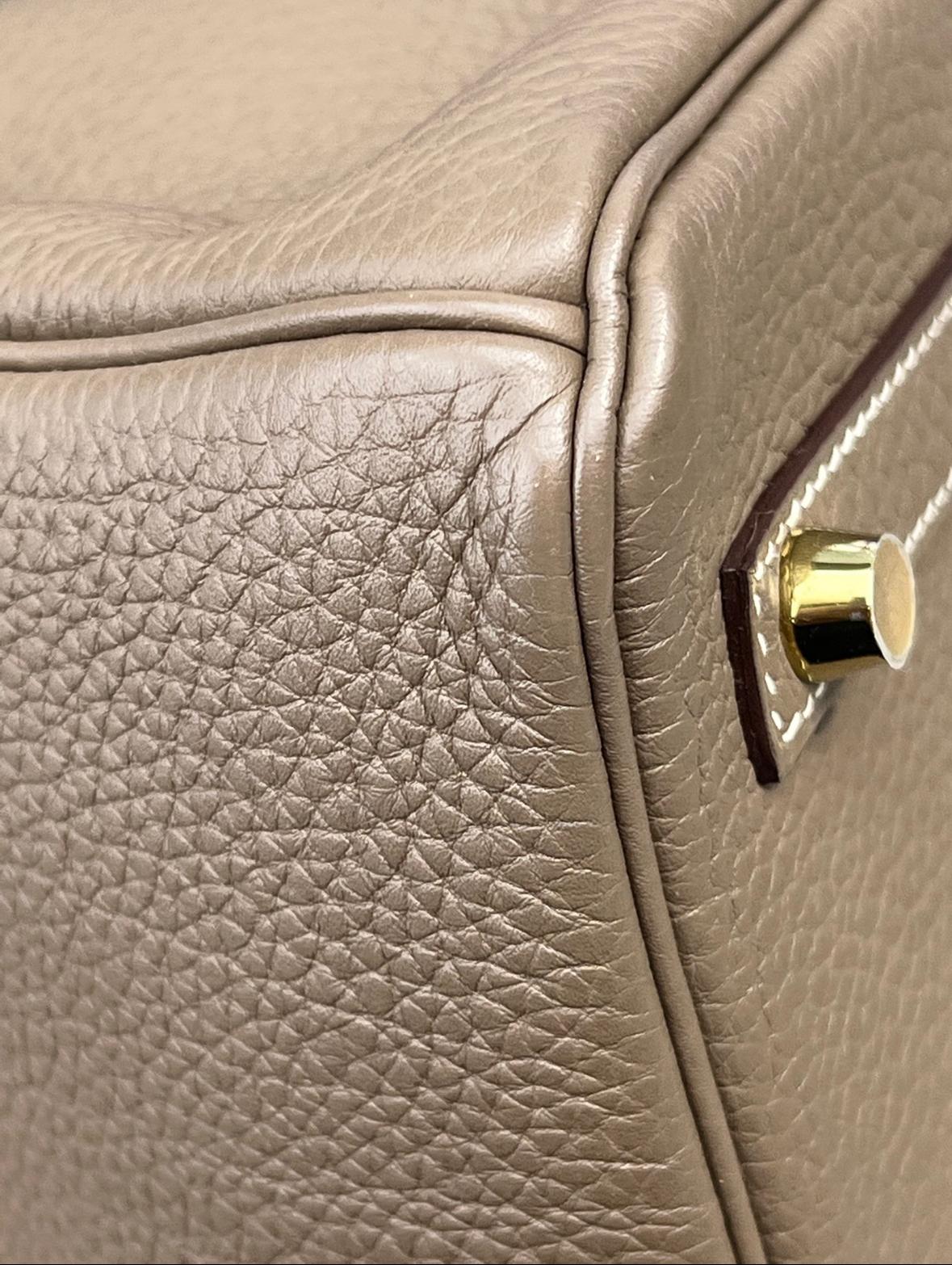 Hermès Birkin 30 Etoupe – Gold Hardware