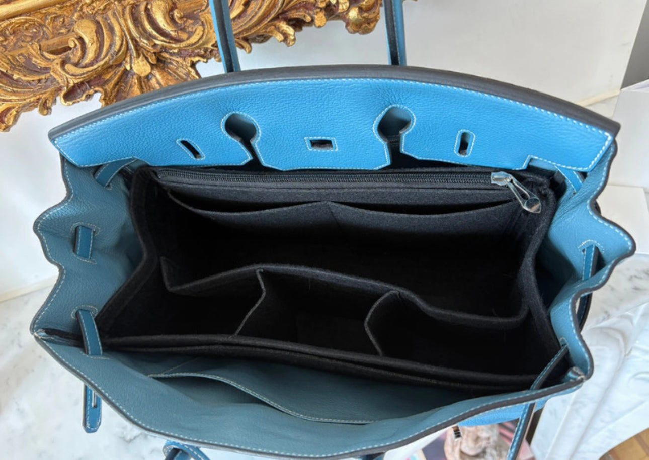 Birkin 35 bleu jean
