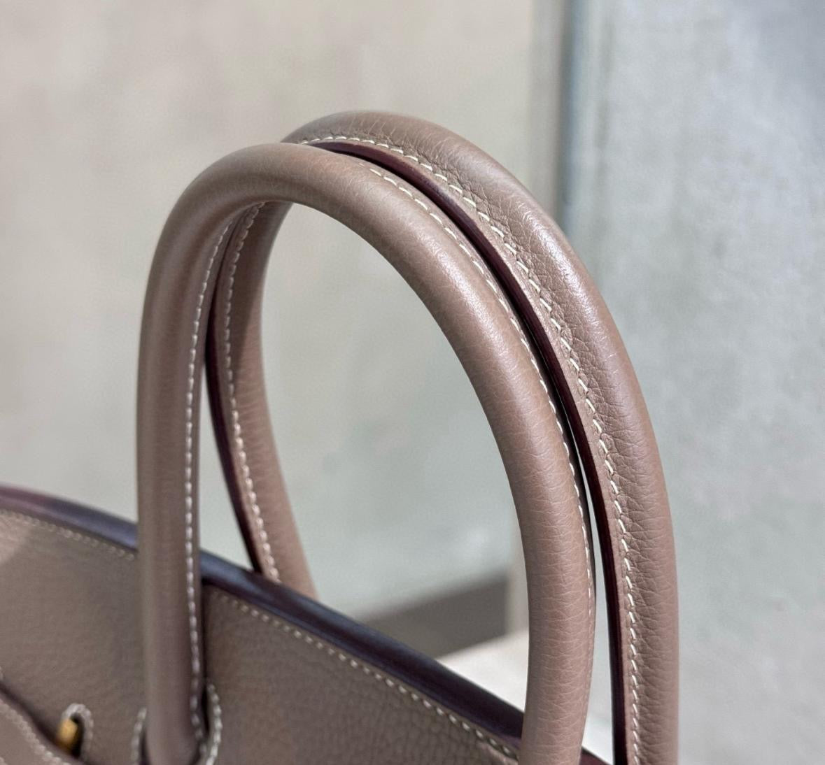 Hermès Birkin 30 Etoupe – Gold Hardware